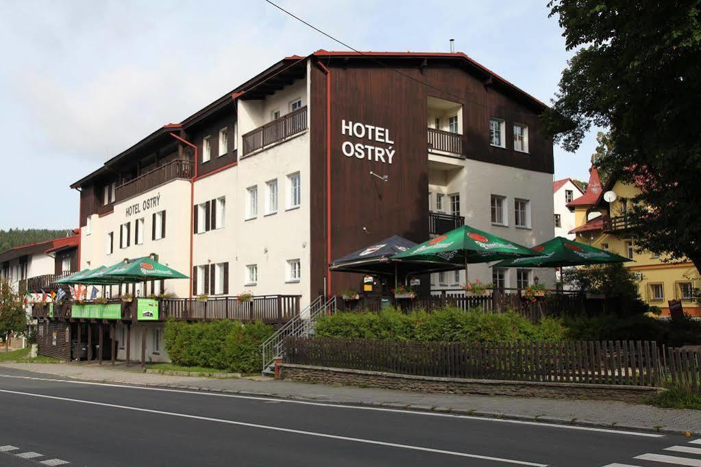 Apartmany Hotelu Ostry Železná Ruda Dış mekan fotoğraf